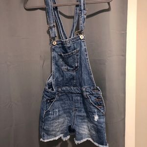 Overall shorts. Size Med.